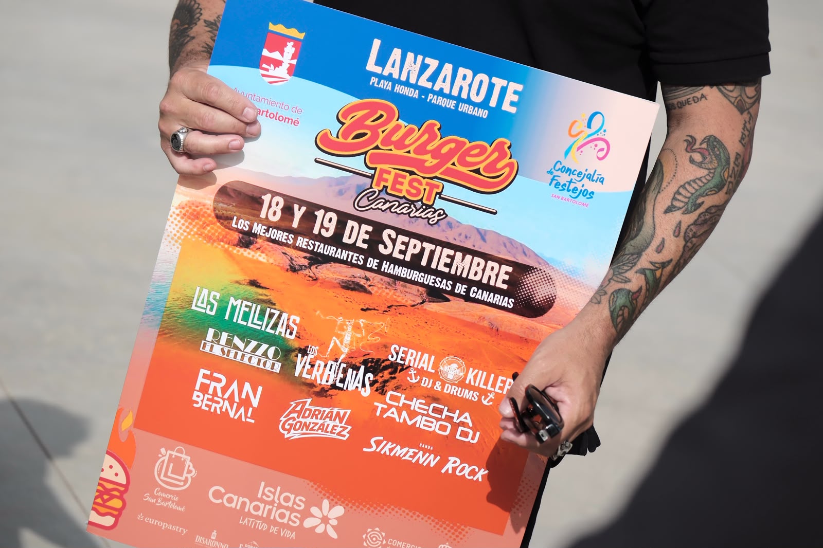 El Burger Fest Canarias reunirá en Playa Honda a restaurantes especializados en hamburguesas